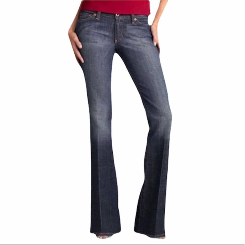 AG Adriano Goldschmeid The Club Medium Wash Flared Jeans